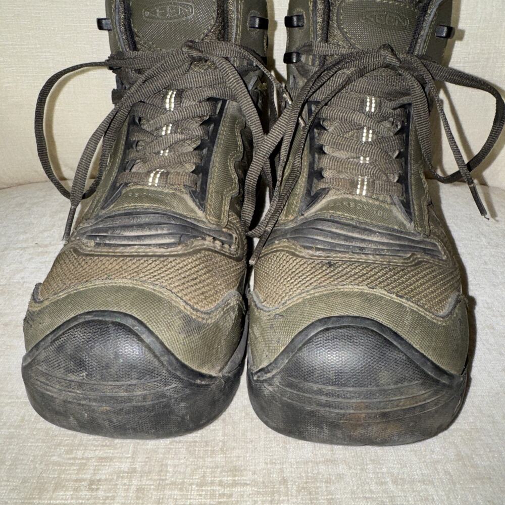 Keen Work Boots Reno KBF WP Carbon Toe Waterproof 1027102D Mens Size 9D Sturdy - Picture 7 of 11